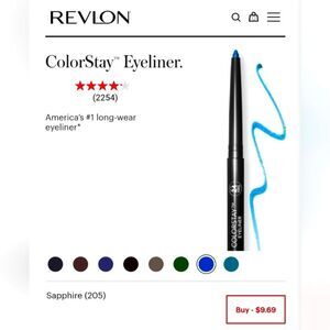 💕5/$18 Revlon ColorStay Eyeliner In Sapphire 205